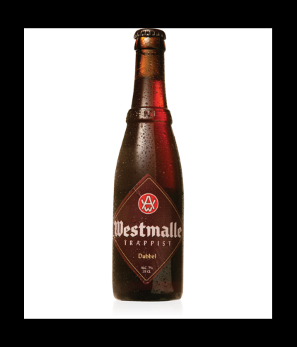 Westmalle Trappist Dubbel, bier op voorraad bij slijterij t Bockje in Bathmen