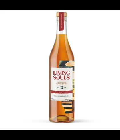 Fles Living Souls Craigellachie 12 Years Old, single malt whisky, op voorraad bij slijterij t Bockje in Bathmen