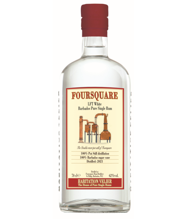 Habitation Velier Foursquare LFT White Barbados Pure Single Rum bij t Bockje in Bathmen