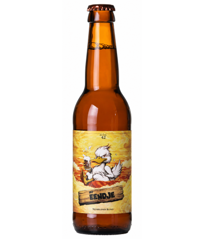Fles Brewery42 Het Eendje Zwaar Blond, bier, bij slijterij t Bockje in Bathmen