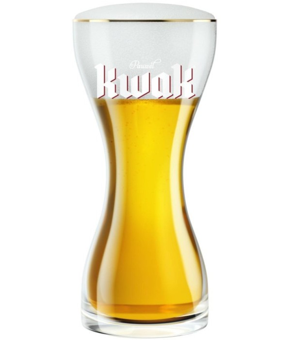 Kwak Bierglas Platte Voet bij t Bockje in Bathmen
