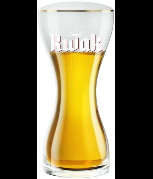 Kwak Bierglas Platte Voet bij t Bockje in Bathmen