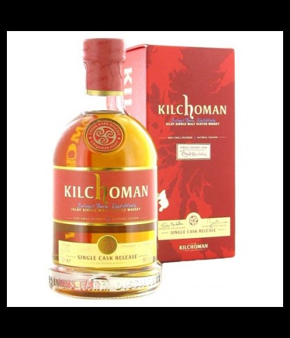 Fles Islay single malt van Kilchoman, op voorraad bij slijterij t Bockje in Bathmen