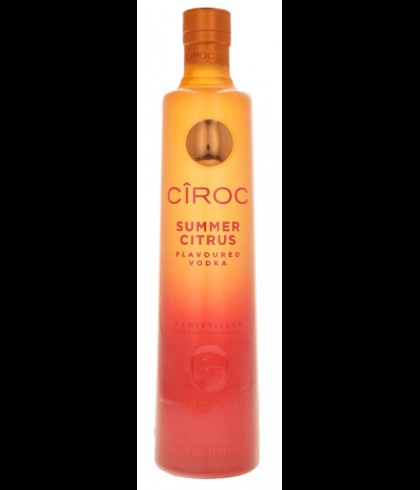 Fles Ciroc Summer Citrus, wodka, bij slijterij t Bockje in Bathmen