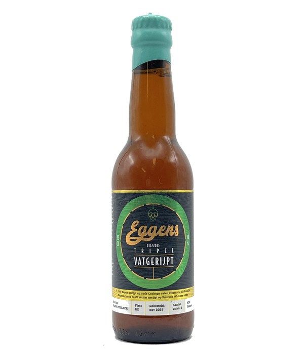 Eggens Tripel Cachaça Vatgerijpt 015/2025 bij t Bockje in Bathmen