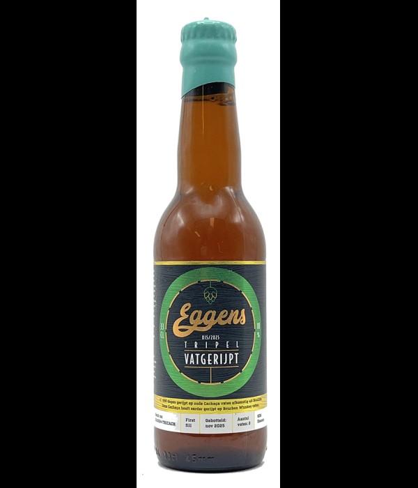 Eggens Tripel Cachaça Vatgerijpt 015/2025 bij t Bockje in Bathmen