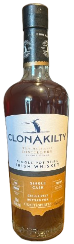 Fles Clonakilty Single Cask Port Pipe NL Exclusive, single malt whisky, op voorraad bij slijterij t Bockje in Bathmen