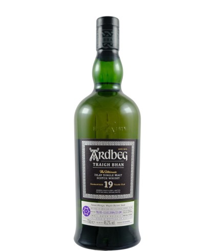 Fles Ardbeg Traigh Bhan 2023, whisky, op voorraad bij slijterij t Bockje in Bathmen