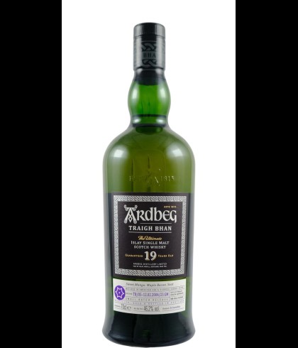 Fles Ardbeg Traigh Bhan 2023, whisky, op voorraad bij slijterij t Bockje in Bathmen