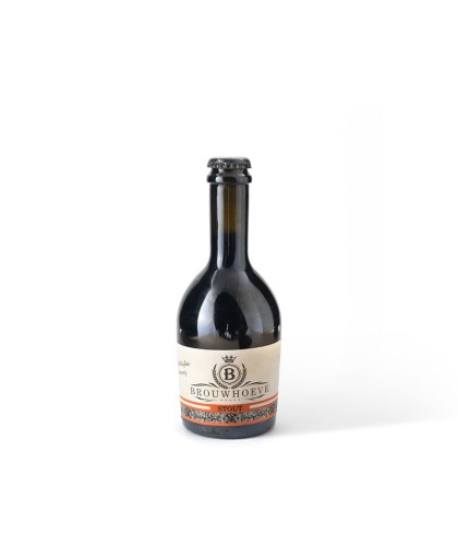 Brouwhoeve Stout, bier op voorraad bij slijterij t Bockje in Bathmen