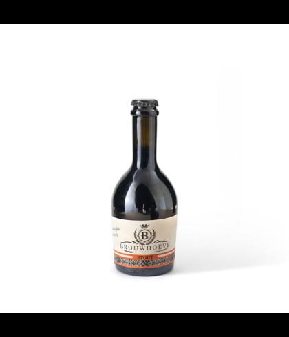 Brouwhoeve Stout, bier op voorraad bij slijterij t Bockje in Bathmen