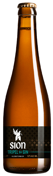 Fles Sion Barrel Aged Tripel Gin, bier van Sion, op voorraad bij slijterij ’t Bockje in Bathmen