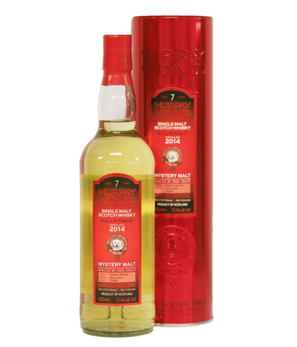 Fles Murray McDavid Mull's Finest 2014, whisky, op voorraad bij slijterij ’t Bockje in Bathmen