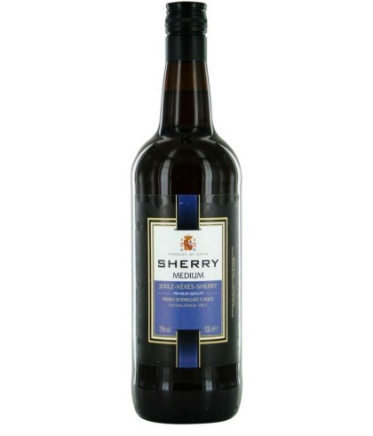 Pedro Rodriguez Sherry Medium, op voorraad bij slijterij t Bockje in Bathmen