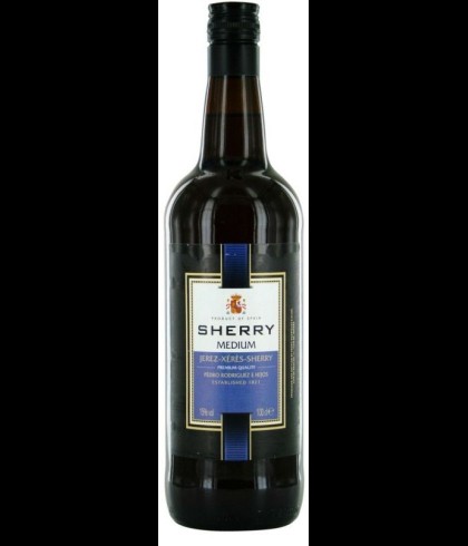 Pedro Rodriguez Sherry Medium, op voorraad bij slijterij t Bockje in Bathmen