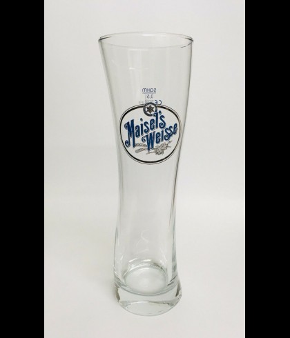Maisel's Weizen Designglas 30cl, glas bij t Bockje in Bathmen