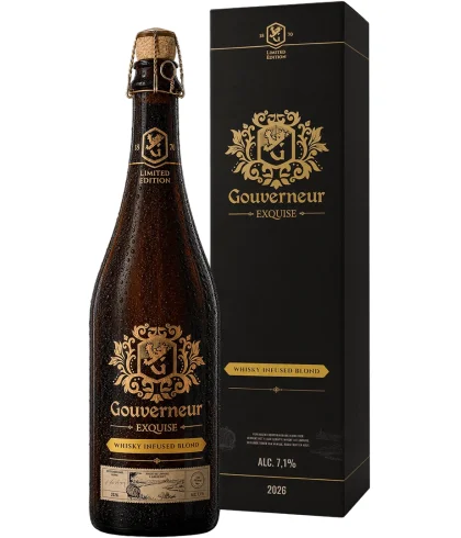 Bouteille de Gouverneur Whisky Infused Blond Limited Edition 2026, bier van Gouverneur