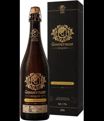 Bouteille de Gouverneur Whisky Infused Blond Limited Edition 2026, bier van Gouverneur