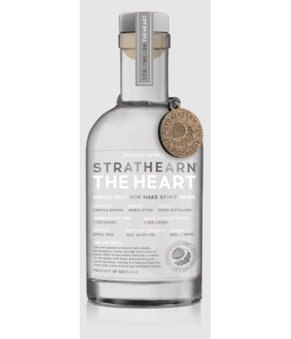 Fles Strathearn The Heart New Make Spirit, whisky, op voorraad bij slijterij ’t Bockje in Bathmen