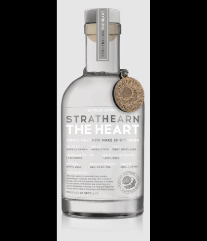 Fles Strathearn The Heart New Make Spirit, whisky, op voorraad bij slijterij ’t Bockje in Bathmen
