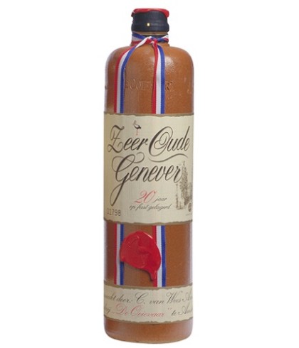 VAN WEES 20 jaar oude jenever, jenever bij slijterij t Bockje in Bathmen