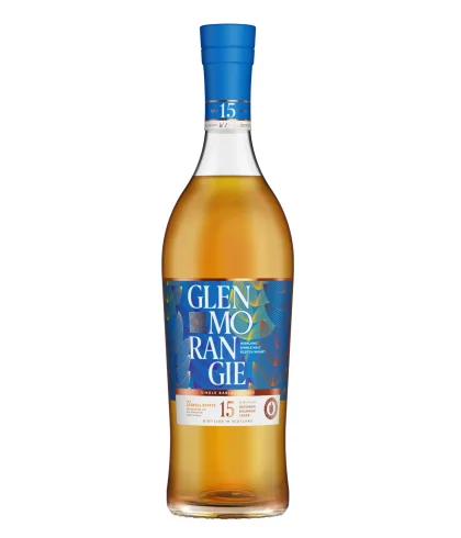Fles Glenmorangie The Cadboll Estate 15 Years Old, single malt whisky, op voorraad bij slijterij t Bockje in Bathmen