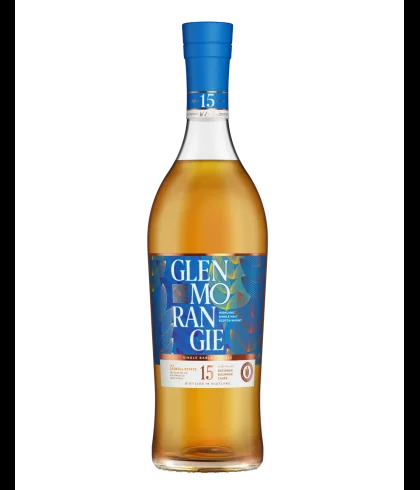 Fles Glenmorangie The Cadboll Estate 15 Years Old, single malt whisky, op voorraad bij slijterij t Bockje in Bathmen
