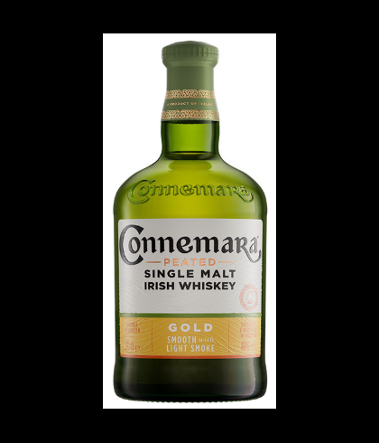 Fles Connemara Gold, single malt whisky, op voorraad bij slijterij t Bockje in Bathmen
