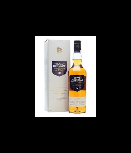 Fles Royal Lochnagar 12 Years Old, Schotse Highland single malt, op voorraad bij slijterij t Bockje in Bathmen