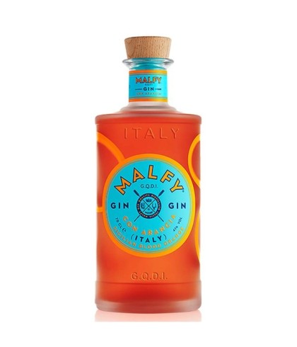 Fles Malfy Gin Con Arancia, gin, op voorraad bij slijterij t Bockje in Bathmen