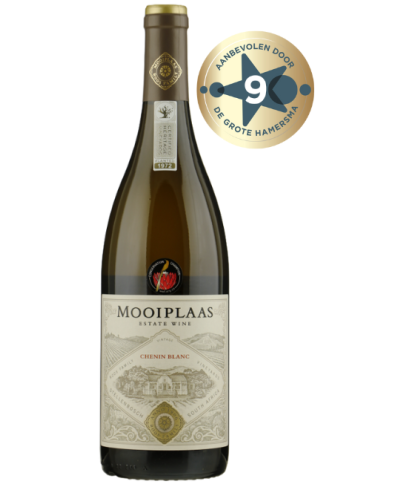 Fles Mooiplaas Classic Chenin Blanc Bush Vines, wijn, op voorraad bij slijterij t Bockje in Bathmen