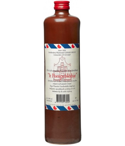 Bitter POMPEBLEDSJE Kruidenlikeur van POMPEBLEDSJE, bij slijterij ’t Bockje in Bathmen