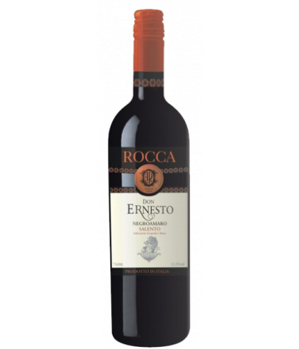 Fles DON ERNESTO Negroamaro Salento, wijn, op voorraad bij slijterij t Bockje in Bathmen