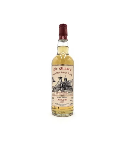 Fles The Ultimate Linkwood 14 Years Old 2009, enkel vat gebotteld door The Ultimate uit Amersfoort, op voorraad bij slijterij t Bockje in Bathmen