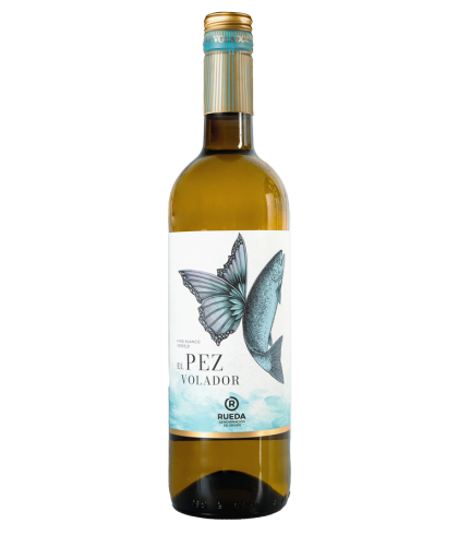 Fles El Pez Volador Verdejo Rueda, wijn op voorraad bij slijterij t Bockje in Bathmen