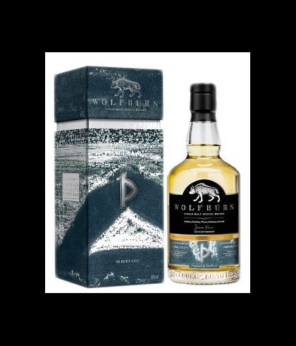 Fles Wolfburn Kylver III, Schotse single malt whisky uit Thurso, op voorraad bij slijterij t Bockje in Bathmen
