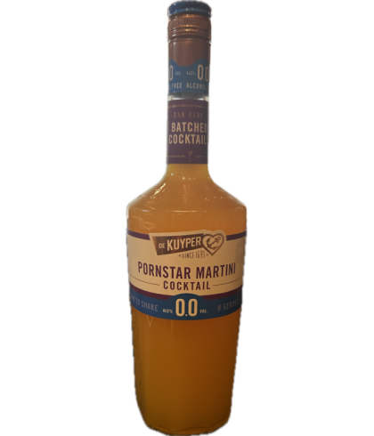 Alcoholvrije drank De Kuyper Batched 0,0% Pornstar Martini Cocktail van De Kuyper, bij slijterij ’t Bockje in Bathmen