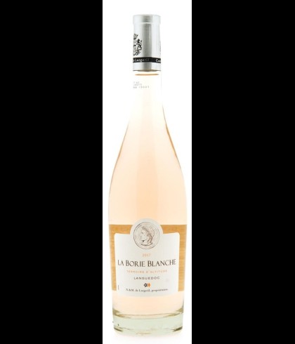 Fles Lorgeril La Borie Blanch Rose, wijn op voorraad bij slijterij t Bockje in Bathmen