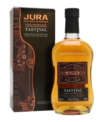 Fles single malt van Jura, op voorraad bij slijterij ’t Bockje in Bathmen