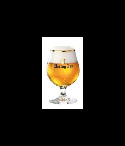 Hertog Jan Voetglas, glas bij t Bockje in Bathmen