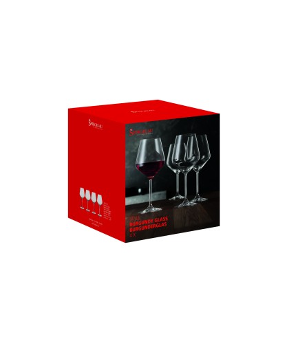 Spiegelau Bourgondisch glas (set van 4), fles bij slijterij t Bockje in Bathmen