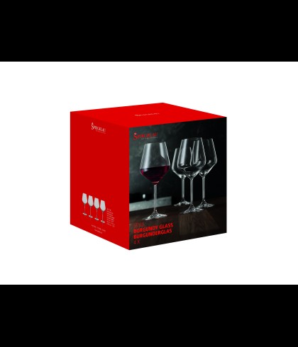 Spiegelau Bourgondisch glas (set van 4), fles bij slijterij t Bockje in Bathmen