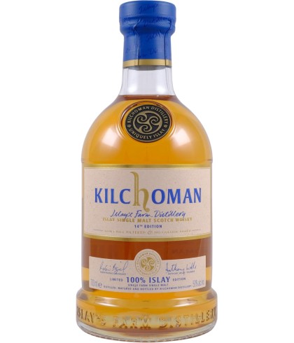 Fles Islay single malt van Kilchoman, op voorraad bij slijterij t Bockje in Bathmen