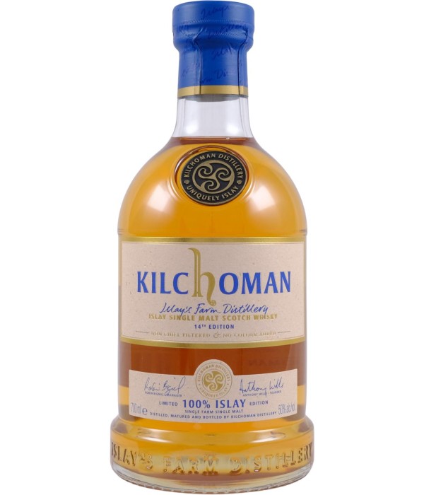 Kilchoman 100% Islay – The 14th Edition 9 Years Old bij t Bockje in Bathmen