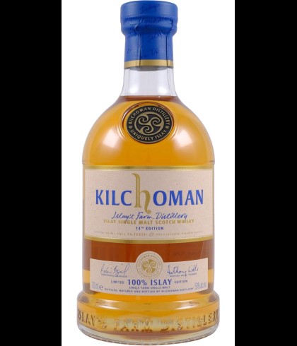 Fles Islay single malt van Kilchoman, op voorraad bij slijterij t Bockje in Bathmen