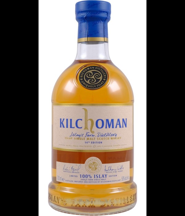 Kilchoman 100% Islay – The 14th Edition 9 Years Old bij t Bockje in Bathmen