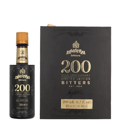 Bitter Angostura Bitters 200 Year Anniversary Limited Edition van Angostura, op voorraad bij slijterij ’t Bockje in Bathmen