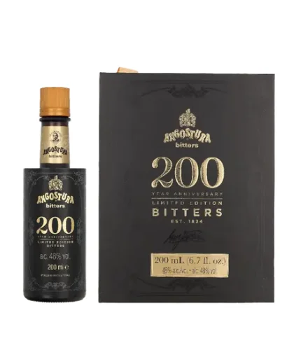 Angostura Bitters 200 Year Anniversary Limited Edition, bij slijterij t Bockje in Bathmen