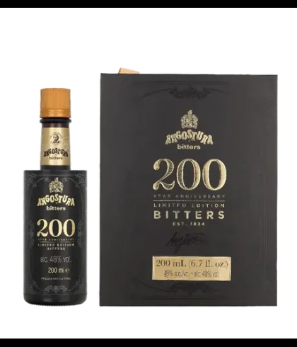 Angostura Bitters 200 Year Anniversary Limited Edition, bij slijterij t Bockje in Bathmen