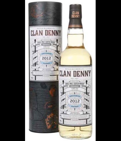 Fles Clan Denny Caol Ila 2012, single malt whisky, op voorraad bij slijterij t Bockje in Bathmen